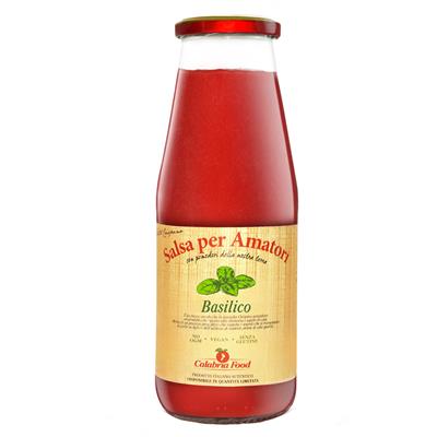 SALSA PER AMATORI CON BASILICO BT720